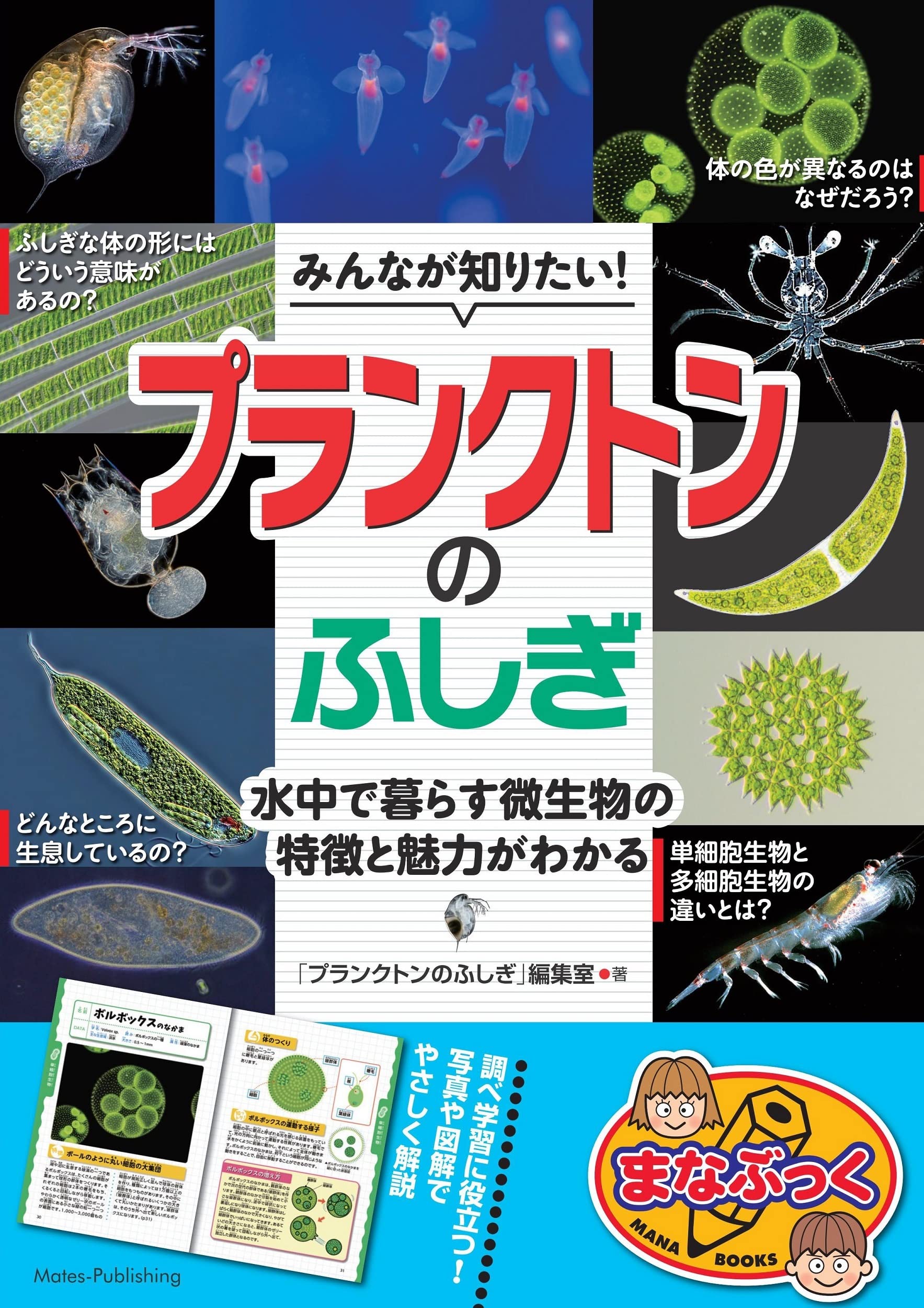 ふだんはあまり見ることができないプランクトンの世界を覗く みんなが知りたい プランクトンのふしぎ 水中で暮らす微生物の特徴と魅力がわかる 22年4月28日発売予定 メイツユニバーサルコンテンツのプレスリリース