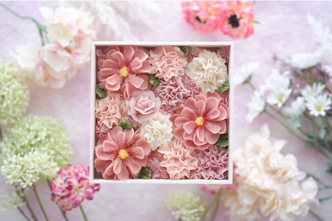 白あんを使ったあんこのお花(R)