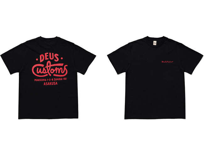 ASAKUSA CAFE ADDRESS TEE (JAPAN FIT)