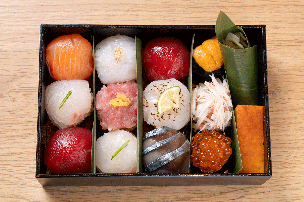魁鮮 手毬寿司