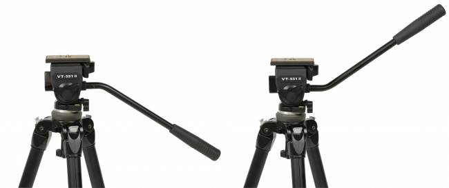 スリック新製品｜ダイワ軽量ビデオカメラ用三脚「VT-551 II」発売｜株式会社ケンコー・トキナーのプレスリリース