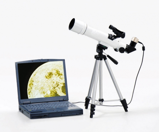 天体望遠鏡の映像をパソコンに取り込めるcmosカメラ ケンコー デジアイピースdx 株式会社ケンコー トキナーのプレスリリース