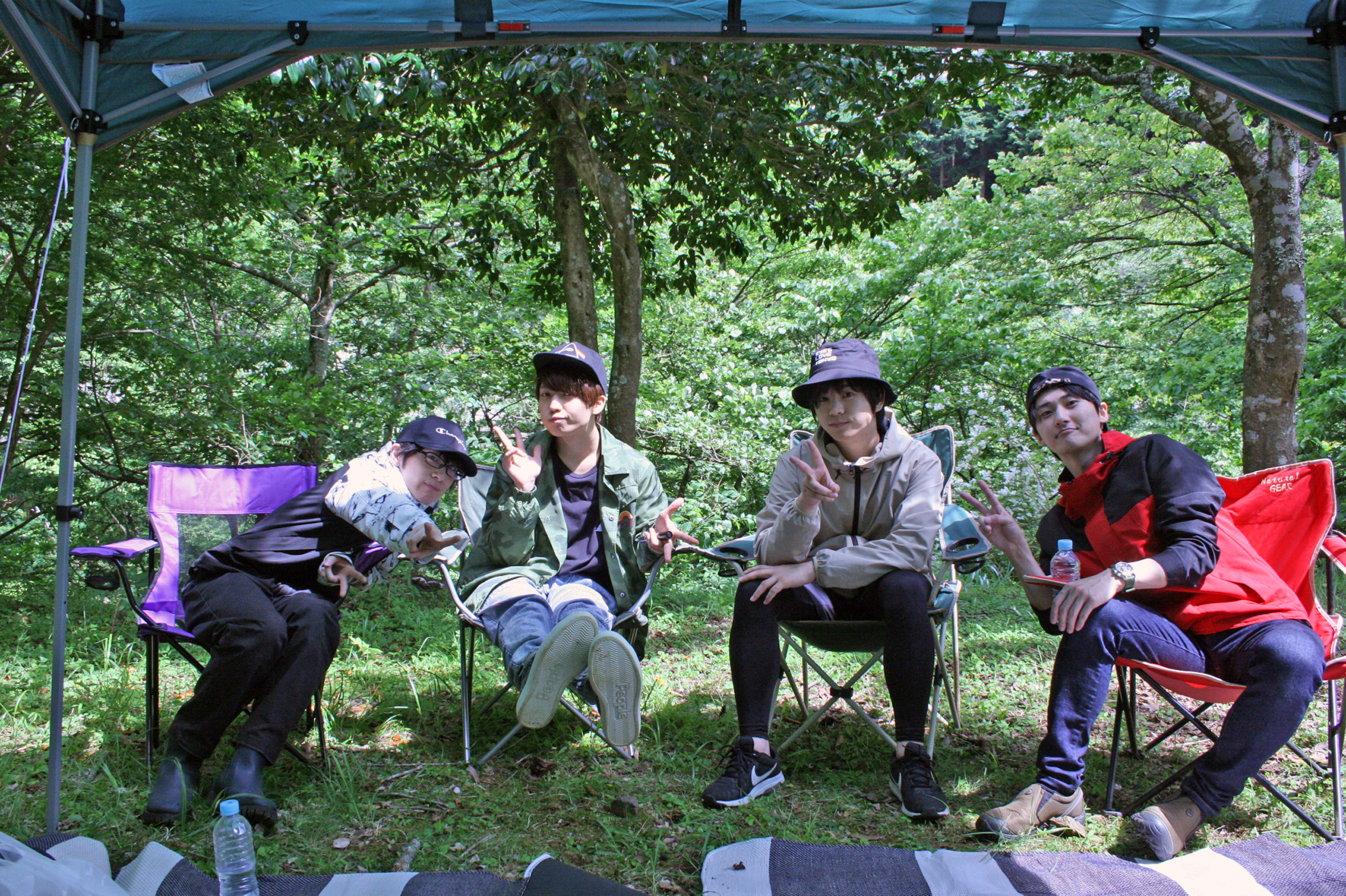 新進気鋭の若手声優たちがキャンプに 料理に 大奮戦 オリジナル番組 声優ビストロ ちょい飯 キャンプスペシャル 配信決定 出演 新井良平 井上雄貴 保住有哉 村上喜紀 50音順 株式会社ファミリー劇場のプレスリリース