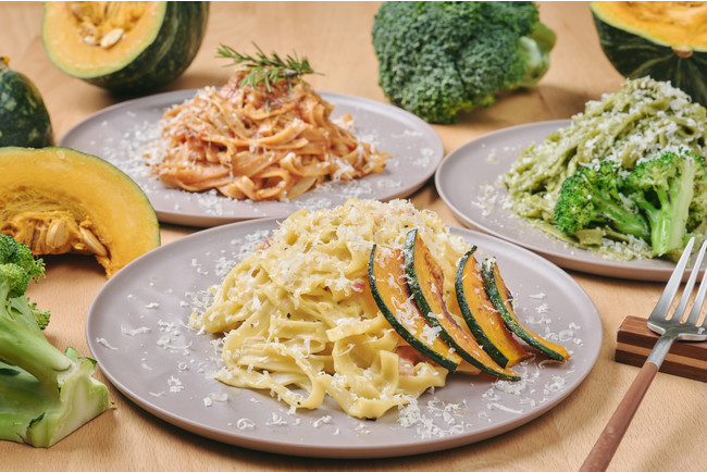 まるごと野菜の生パスタ「畑の贈り物」 まるごと野菜の生パスタ「畑の贈り物」