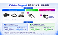 遠隔支援システム「XVision Support」対応デバイス拡充と新料金プランで現場支援を強化