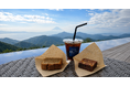 【ごみゼロの日】伊豆パノラマパークの絶景の中で味わう、抽出後のコーヒーを丸ごと発酵再生した新スイーツが登場。アップルパウンドケーキ・ブラウニーの2種を6月20日から新発売