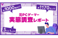 【調査レポート】日本国内の20〜50代の「元PCゲーマー」は推計1,170万人！ 失われた可能性のある経済規模は年間約1,000億円