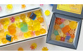 夏の花々と宝石のきらめきを琥珀糖とアイスケーキに閉じ込めて。ハラペコラボの夏季限定スイーツ、7月3日より発売開始