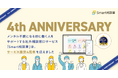 メンタル不調になる前に働く人をサポートする社外相談窓口「Smart相談室」は、サービス提供4周年を迎えました