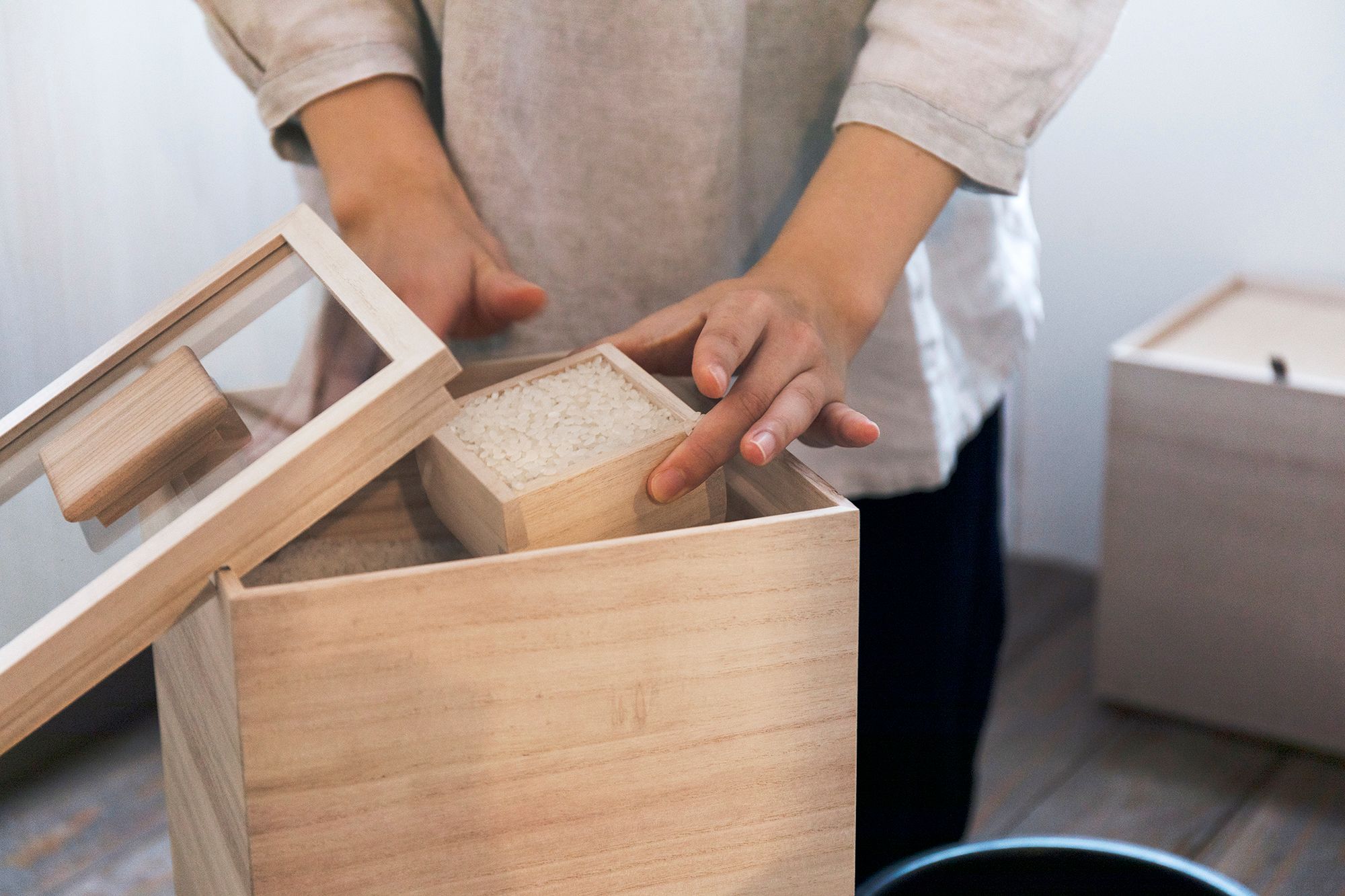 桐製収納ボックス（スタッキング可能） 桐製収納ボックス（スタッキング可能）