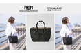 東京・神楽坂のレザーブランド「REN」と、YouTube登録者14.5万人のカワニシカバンがコラボレーション。両ブランドと素材の魅力をかけあわせたトートバッグを数量限定発売