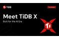 TiDB Cloudの新アーキテクチャ「TiDB X」を発表