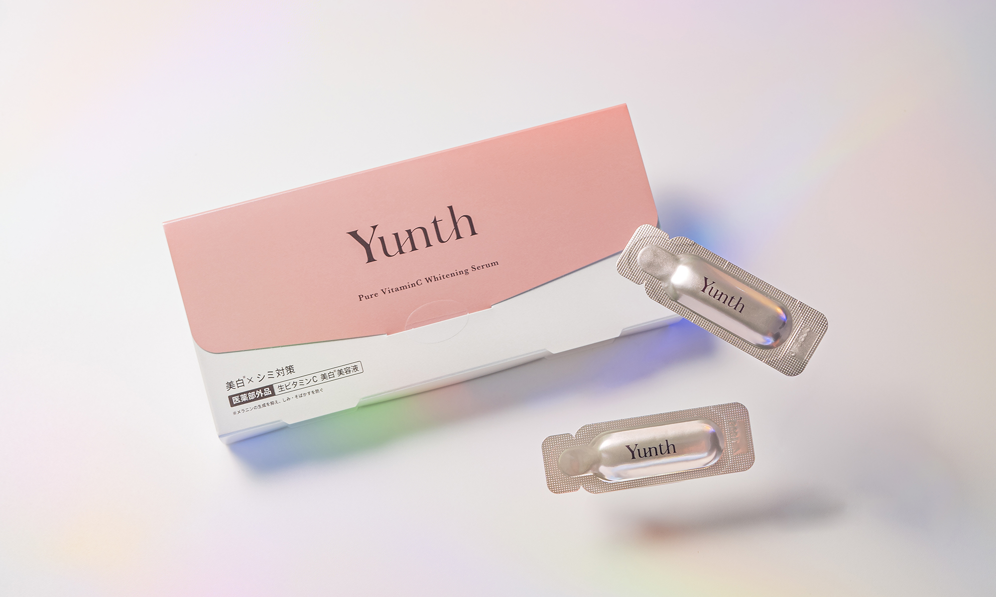 Yunth ユンス、生ビタミンC 美白美容液 7包① - 基礎化粧品