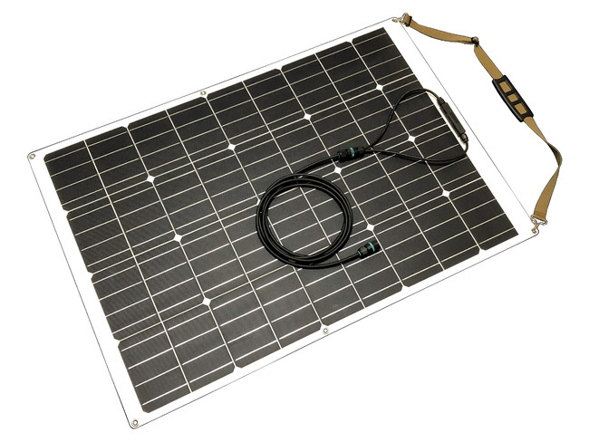 可搬型太陽光発電システム「SG12- M100SPM-B100LIM」