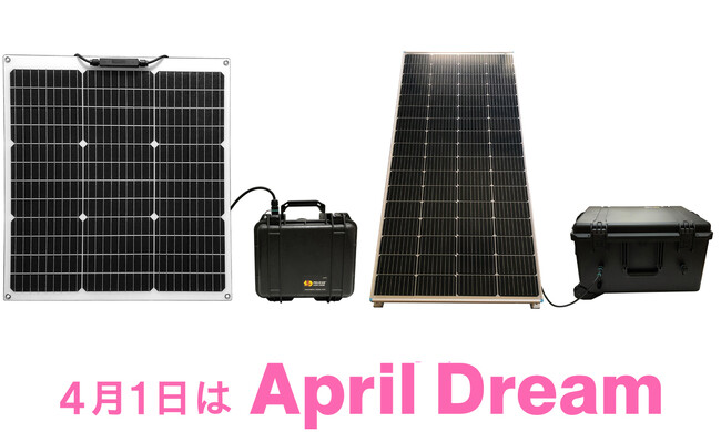 可搬型太陽光発電システム「ソーラーギア SG12」