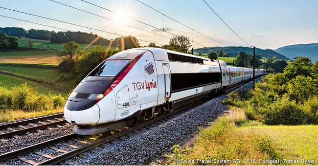 TGV Lyria - © Swiss Travel System AG, 2018, Fotograf Tobias Ryser