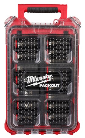 ディープインパクトソケット1／2インチ（12.7mm）角16PCS PACKOUTセット