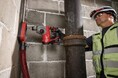 1回の充電で最大73個(※)の穴開けが可能。優れた携帯性と高速な穴開け速度を両立し、現場の生産性を向上「M12 FUEL 16mm SDS PLUS コンパクトハンマードリル」