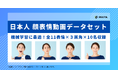 PIXTA、機械学習用「日本人 顔表情動画データセット」販売開始