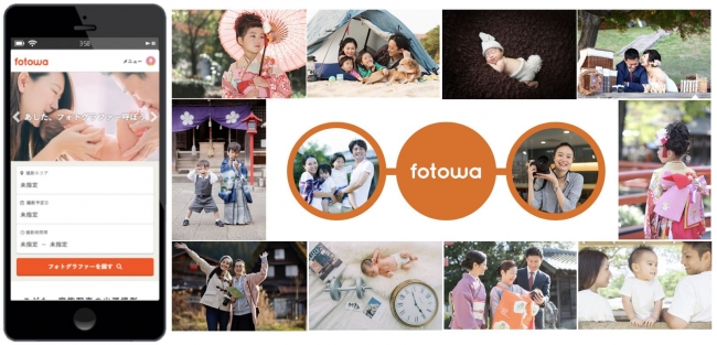 出張撮影「fotowa」の撮影イメージ