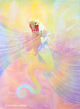 陶彩画最新作「遥かなる女神の記憶」