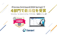 アウトバウンドコールシステム『lisnavi』が「ITreview Grid Award 2026 Spring」において、初の4部門で最高位のLeaderを受賞