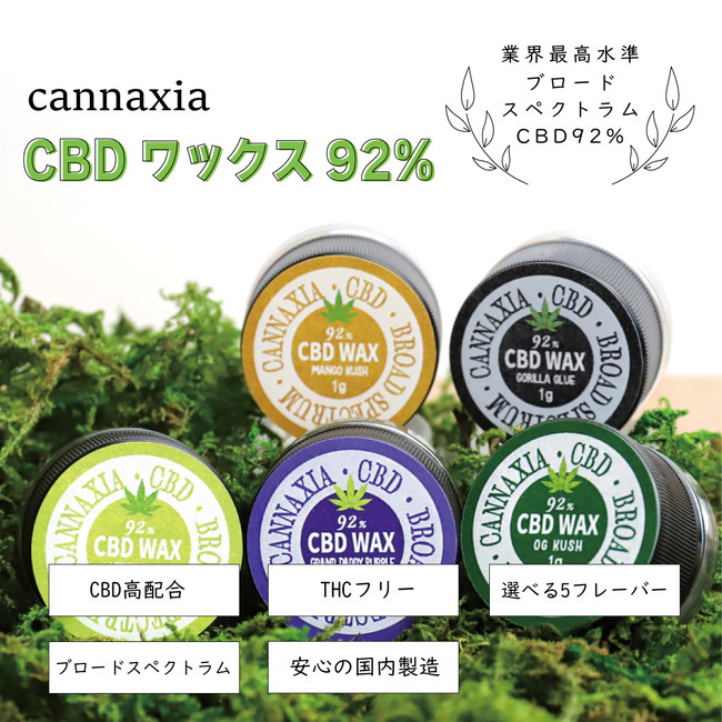 CBDブランド「CANNAXIA」がAMAZONで高濃度92％CBDワックスの販売を開始 | PR TIMES | Mart［マート］公式サイト|光文社