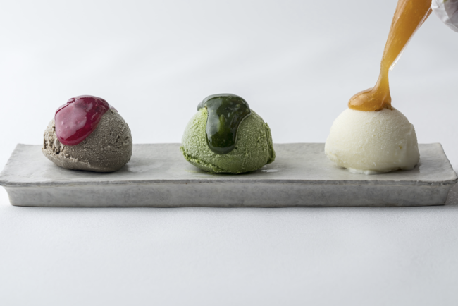 個性豊かな3種の味。 個性豊かな3種の味。