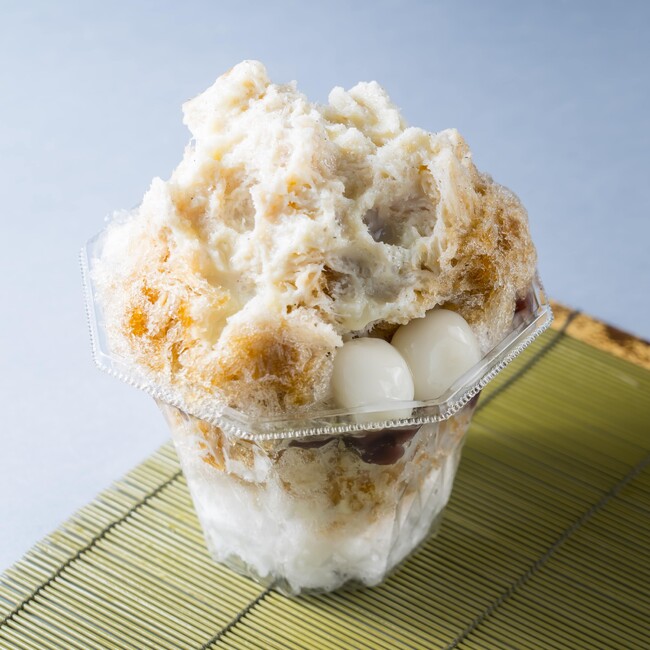 加賀氷ほうじ茶ソフト（京はやしや ラゾーナ川崎店）