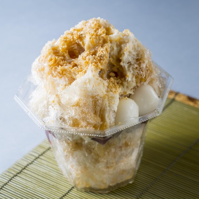 黒蜜氷きなこソフト（京はやしや ラゾーナ川崎店）