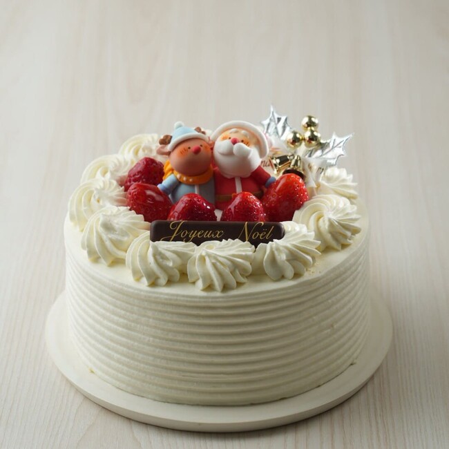 写真4.「生クリーム」 5号サイズ 5,200円(税込)(直径15cm) 写真4.「生クリーム」 5号サイズ 5,200円(税込)(直径15cm)
