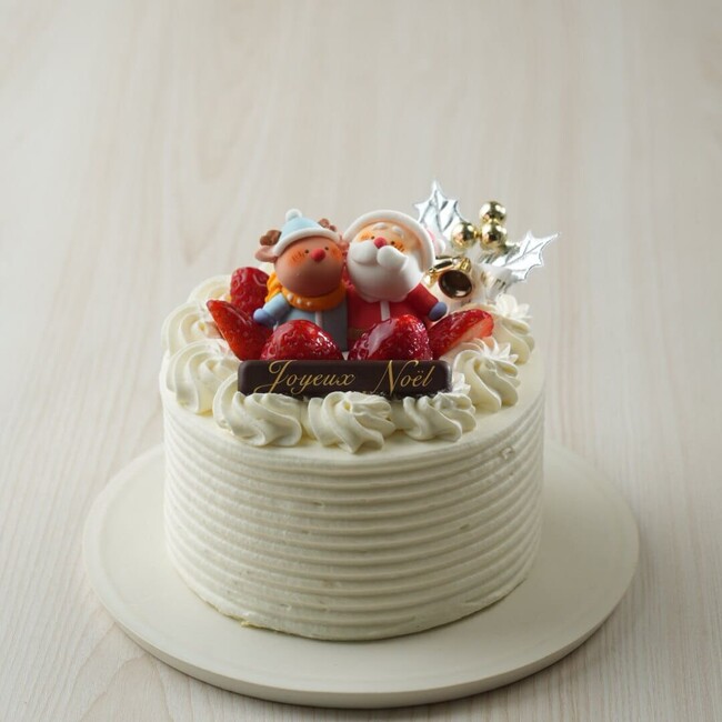 写真3.「生クリーム」 4号サイズ 4,200円(税込) (直径12cm) 写真3.「生クリーム」 4号サイズ 4,200円(税込) (直径12cm)