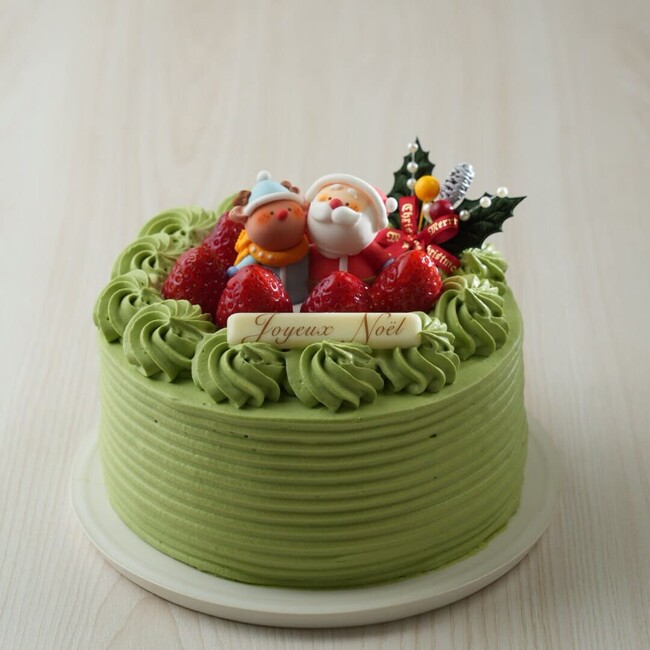 写真5.「抹茶」 5号サイズ 5,616円(税込) (直径15cm)。晴海直売所の抹茶5号と同様です。 写真5.「抹茶」 5号サイズ 5,616円(税込) (直径15cm)。晴海直売所の抹茶5号と同様です。