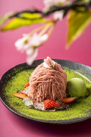 柔らかなピンクが美しい「和もんぶらん 桜」