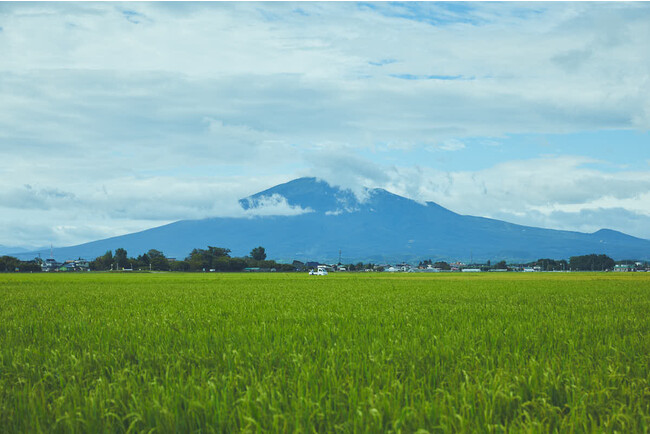 津軽富士とも呼ばれる岩木山