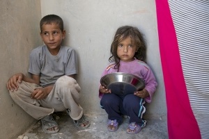 ヨルダンのシリア難民の子供たち　WFP Jonathan Dumont