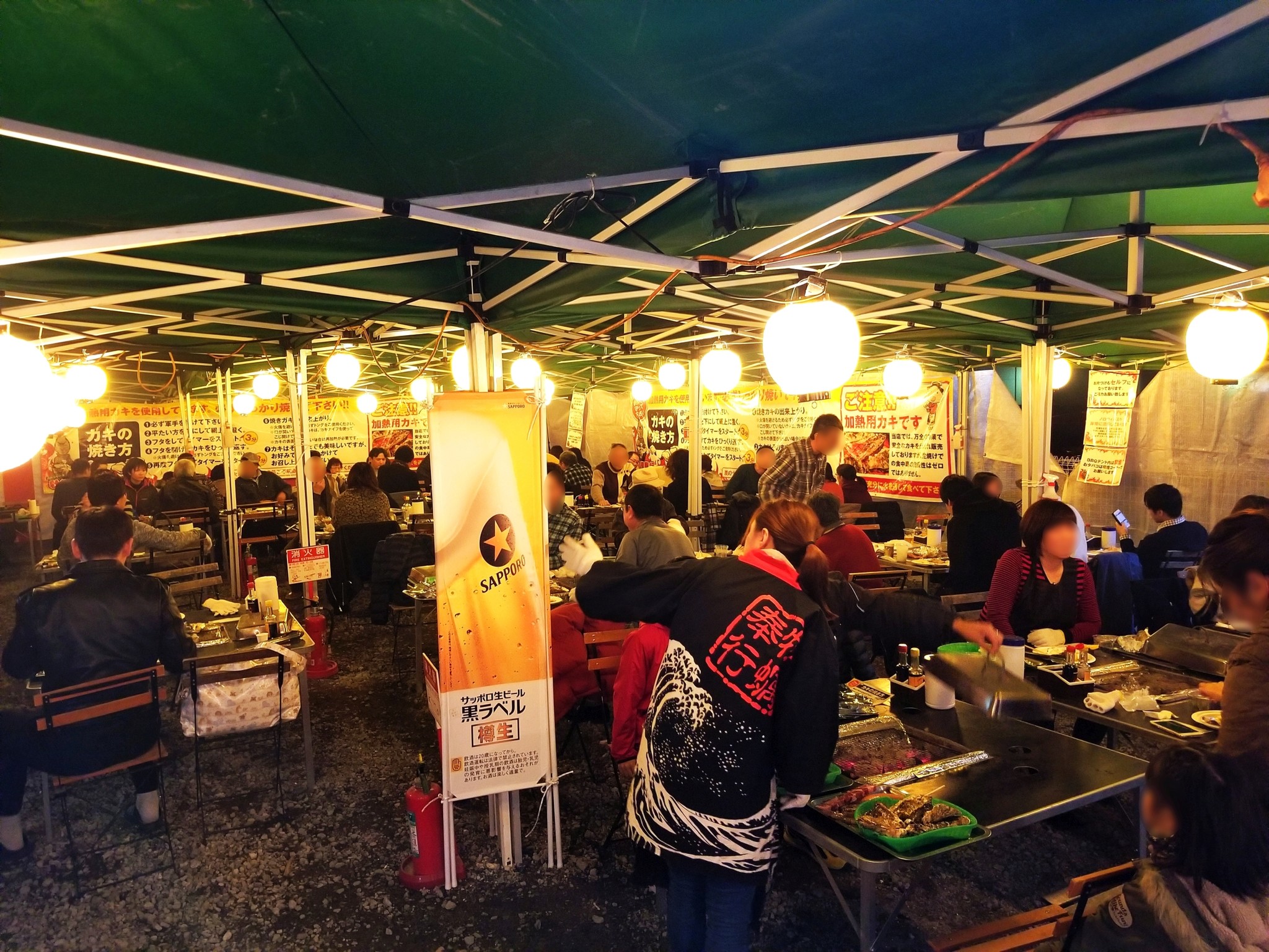 炭火で食べる海鮮bbq 出張カキ小屋牡蠣奉行開催 かき小屋実行委員会のプレスリリース