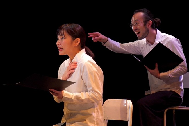 朗読劇「大地の花」収録時の様子(2) 朗読劇「大地の花」収録時の様子(2)