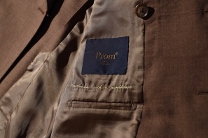 prom suit brand tag