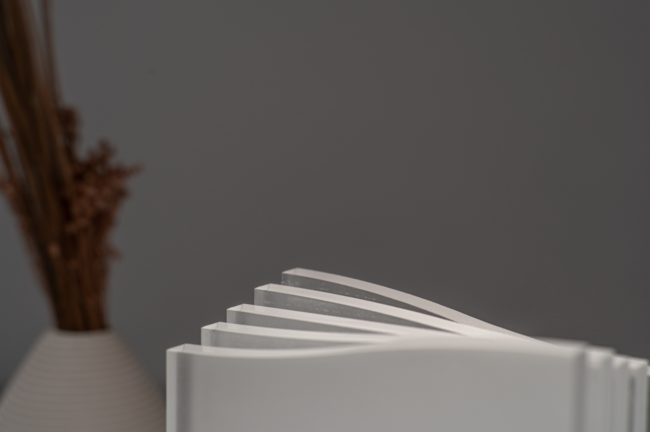 サンドペーパーで削った複数のアクリル板を使用