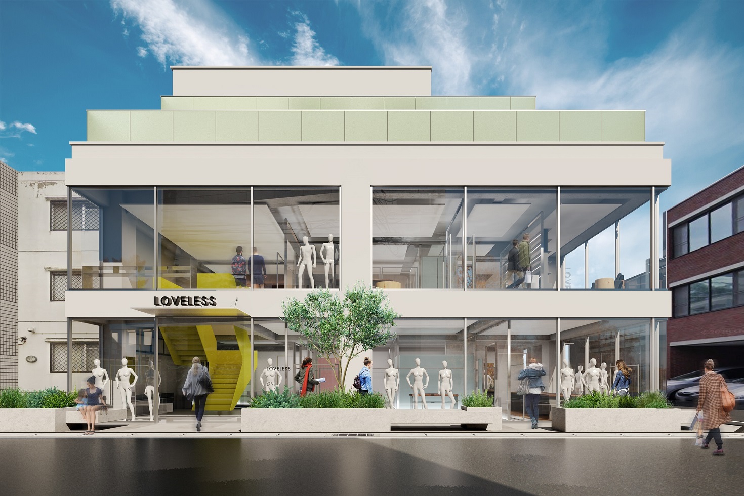 セレクトショップ Loveless がリブランディング 旗艦店 Loveless青山 を11 30 土 移設 リモデルオープン 株式会社三陽商会のプレスリリース