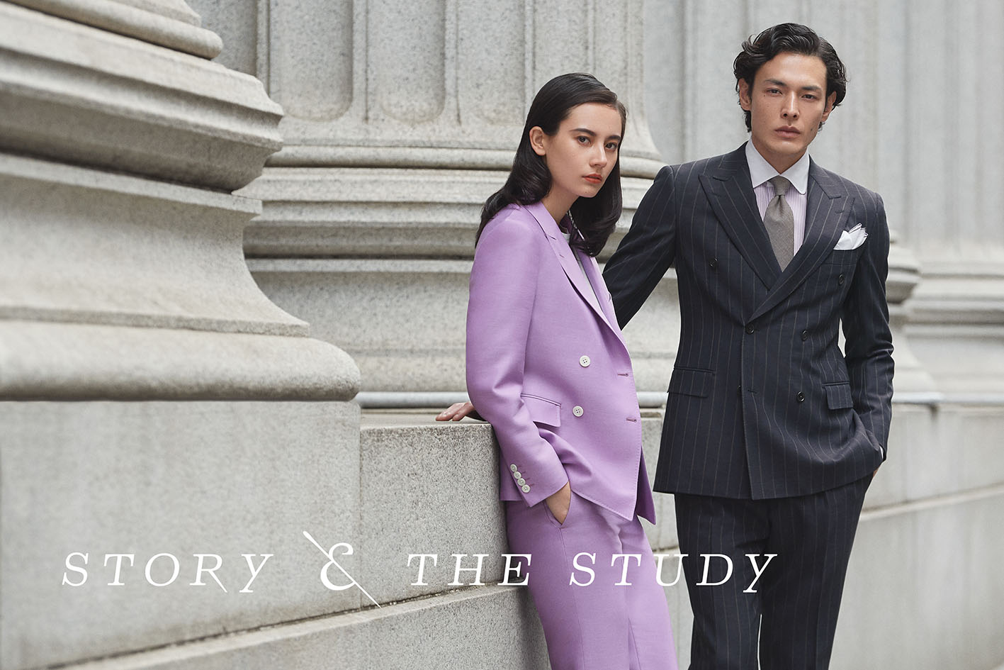 パーソナルオーダースーツブランド「STORY & THE STUDY」自宅にい