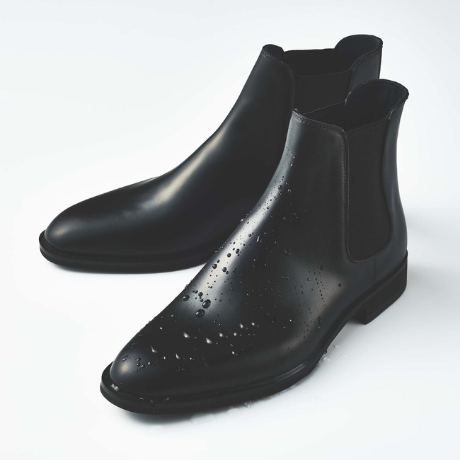 紳士靴ブランド「三陽山長」 サイドゴアブーツタイプのレインシューズ
