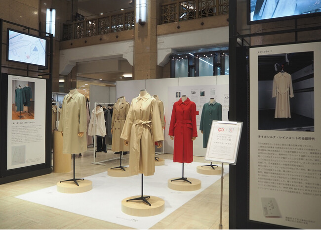 SANYO 80周年記念企画 「SANYOCOATアーカイブ展」 (2023年3月 日本橋高島屋にて)