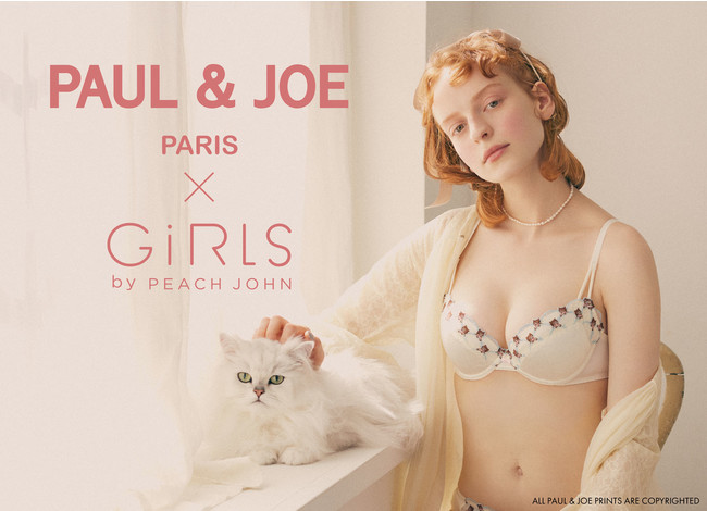 GiRLS by PEACH JOHNとPAUL & JOEのコラボレーションが決定！キュート ...