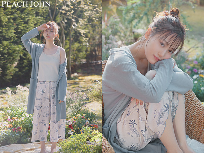 NEWビジュアル解禁！】乃木坂46 山下美月が着こなす PEACH JOHN