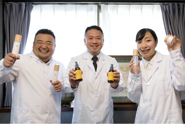 saunality開発チーム。左から松浦COO Co-Founder、宗政CEO、金田ブランドチーフ。