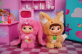 【新商品】アジアで大人気!!おしゃれな最新ぬいぐるみマスコット『ワクク(WAKUKU)』の第2弾『FOX&BUNNY』が登場!!!