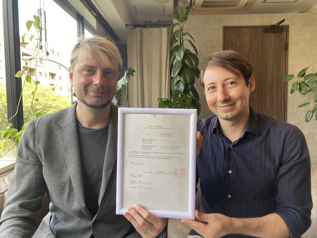 CEO コーリン(左)とCOO ジェイソン(右) CEO コーリン(左)とCOO ジェイソン(右)