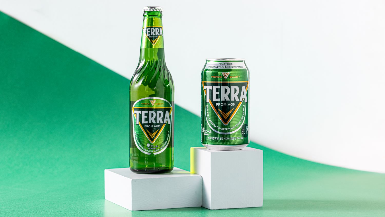 ビール 韓国 TERRA テラ ビール 缶 350ml 24本 眞露 JINRO - 酒